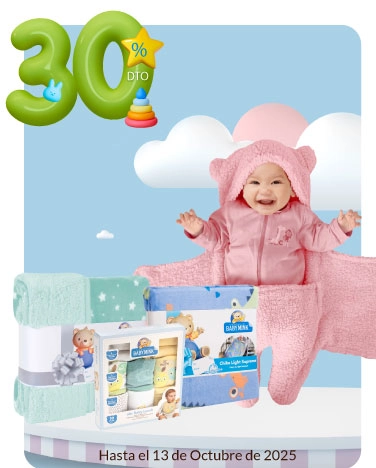 30% de descuento en blancos para tu bebé