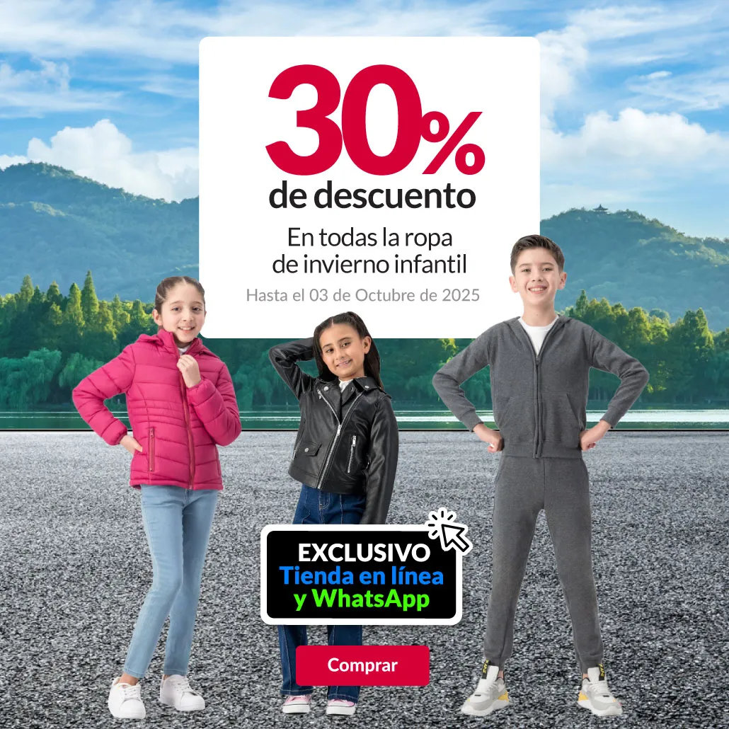 Ropa invernal infantil