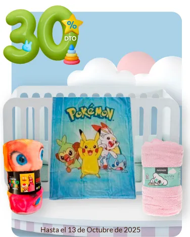 30% de descuento en blancos para bebés