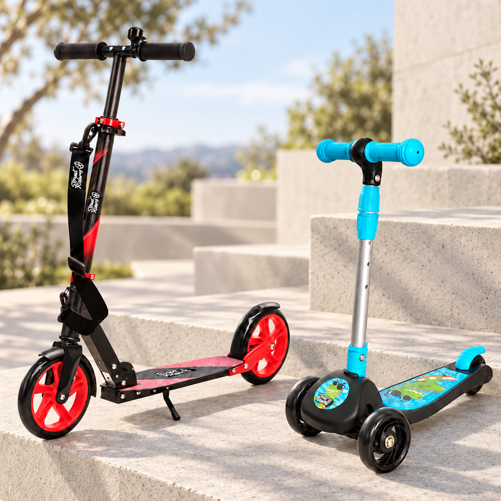 Bicicletas y scooters