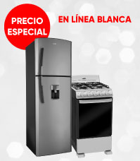 PRECIO ESPECIAL EN LÍNEA BLANCA.