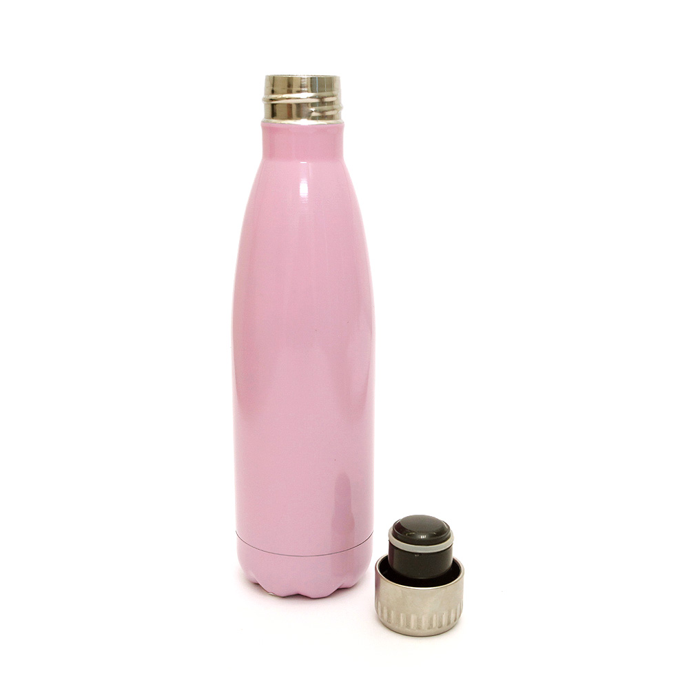 Botella S'well Geode Rose - Acero Inoxidable, 470 Ml, Mantiene Frío 36h Y Calor 18h