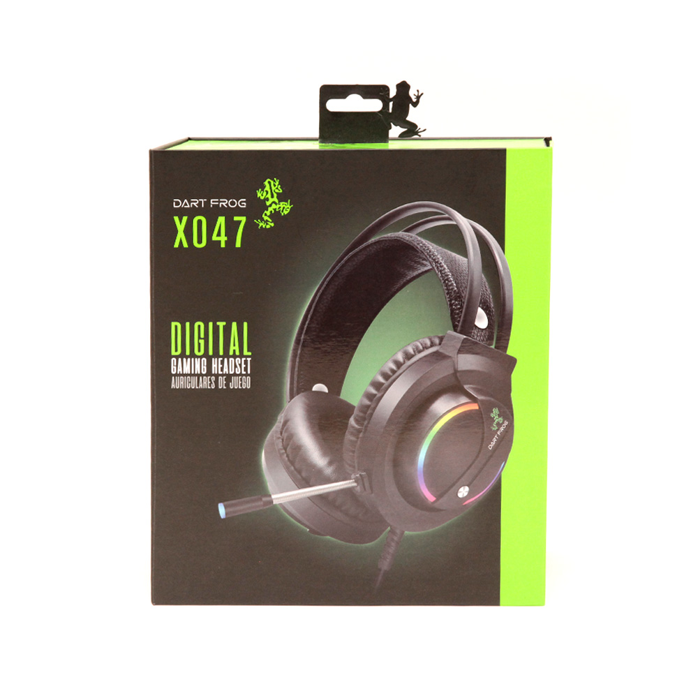 Audífonos Gaming Dart Frog X047 DelSol