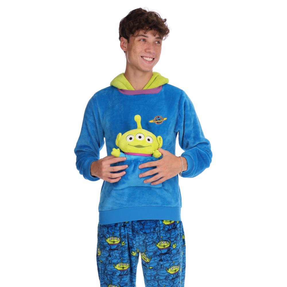 Pijama Disney Hombre Juvenil Con Peluche Stitch