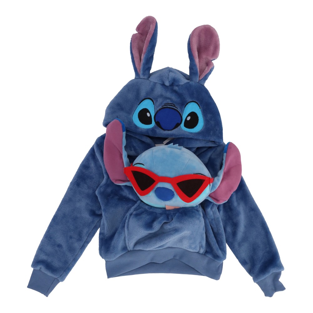 Pijama Disney Unisex Diseño De Stitch Con Peluche