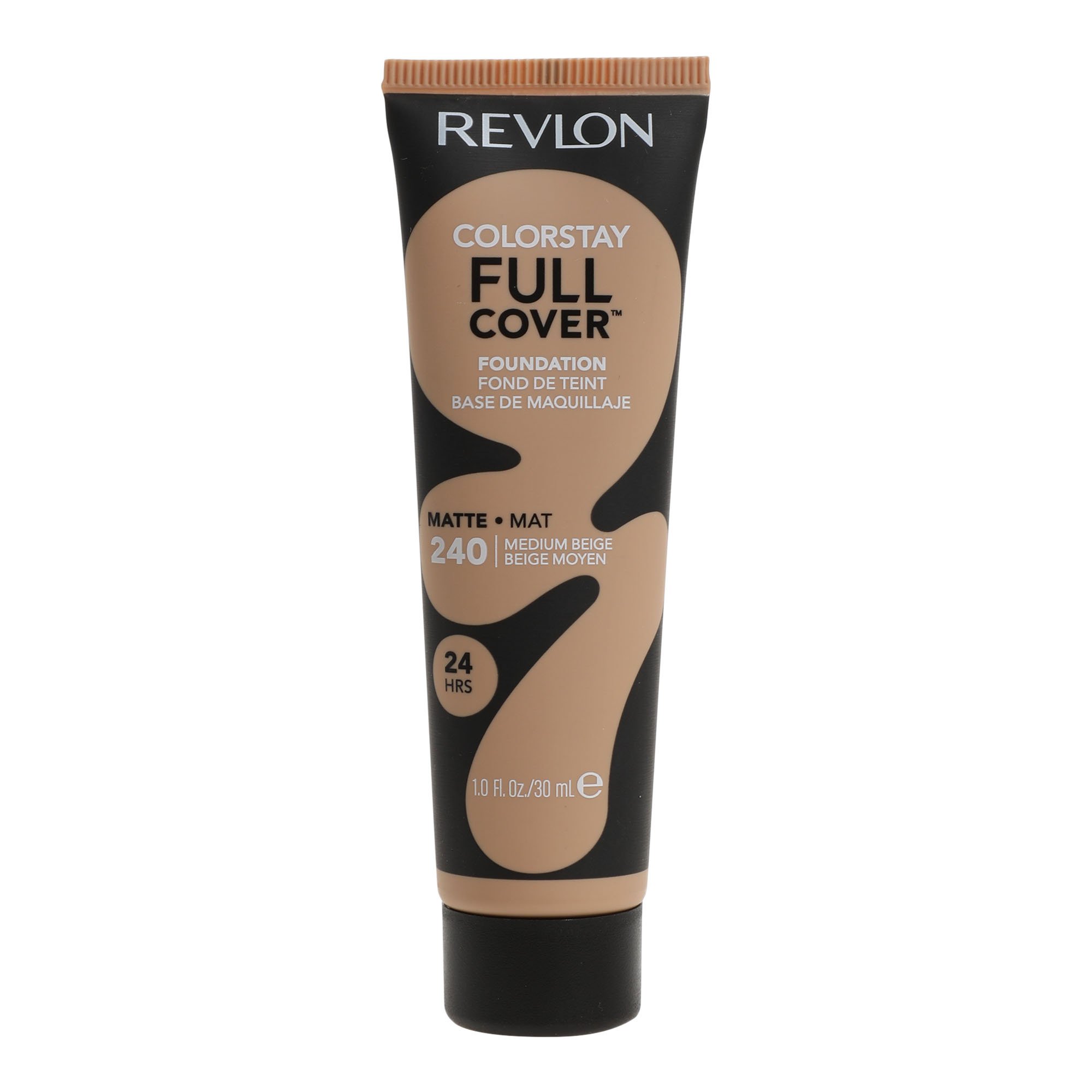 Base de Maquillaje Revlon Colorstay Full Cover Tono Medium Beige 30ml |  DelSol