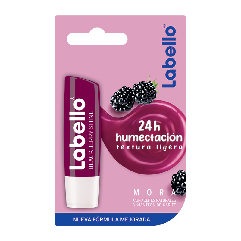 Bálsamo Labial Labello Blackberry Shine 47gr Delsol