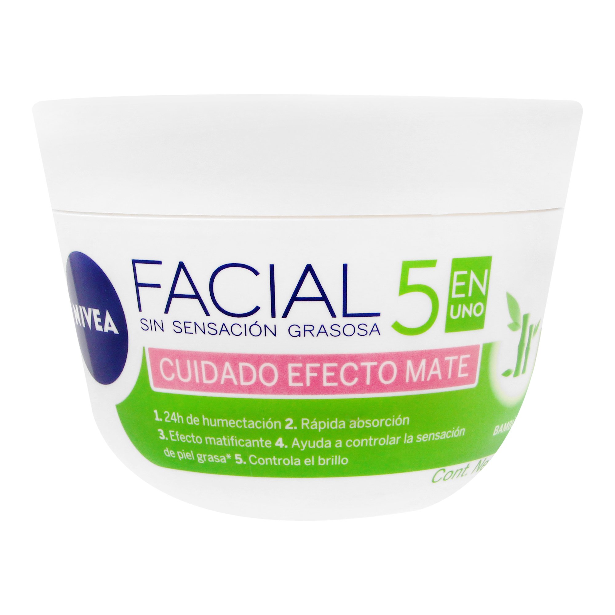 Crema Facial 5 En 1 Nivea Cuidado Efecto Mate 375 Ml Delsol 0966