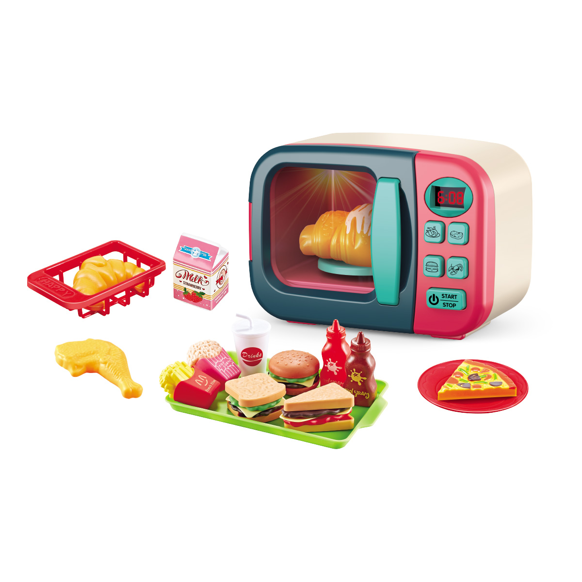Mini Aparato de Cocina, Mini Horno Microondas Detalles Encantadores para  Niños para Regalos de Cumpleaños : : Juguetes y juegos