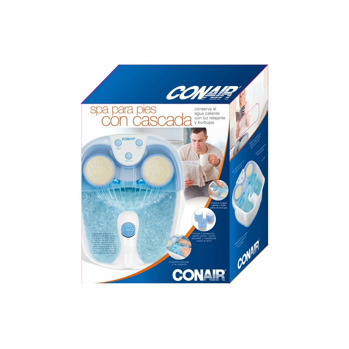 Spa para pies con cascada conair sale