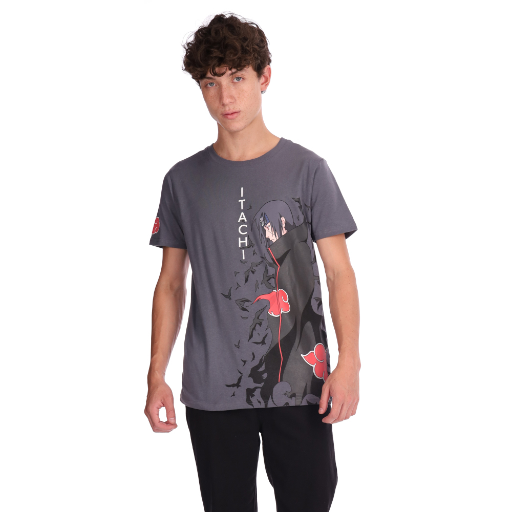 Playera Naruto Hombre Juvenil Estampado Itachi | DelSol