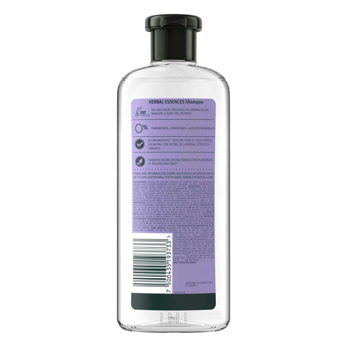 Shampoo Herbal Essences AntiFrizz 400 ml DelSol