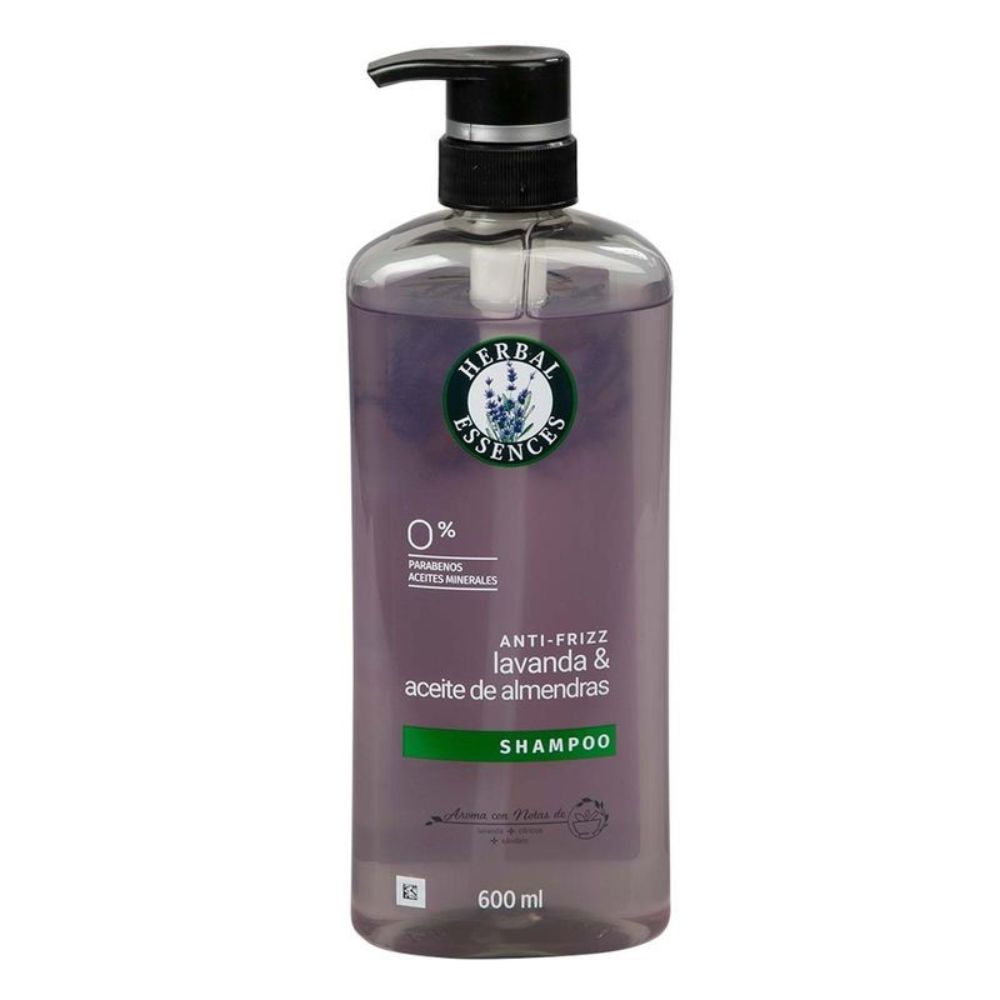 Shampoo Antifrizz de Herbal Essences con Lavanda y Aceite de Almendras
