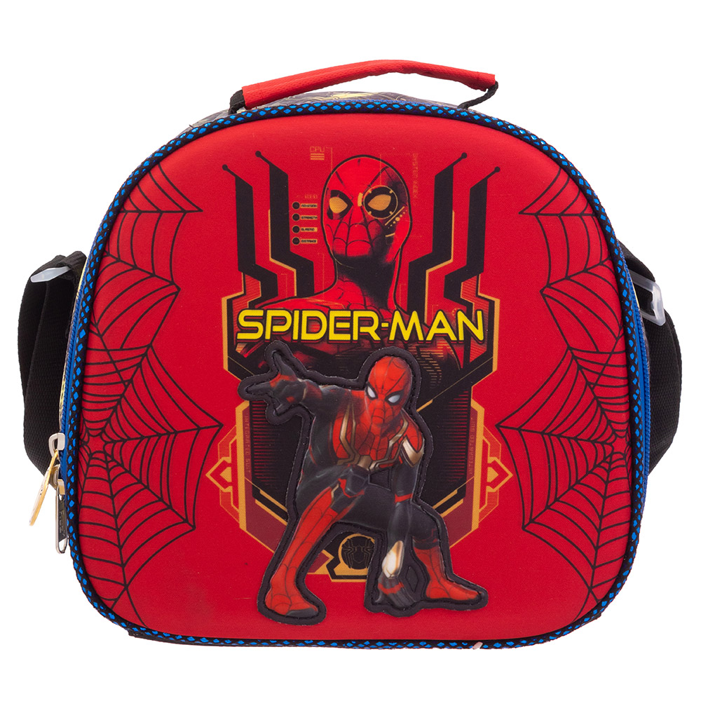 Mochila Spiderman De Marvel Shop Con Lonchera Para Ninos, 5