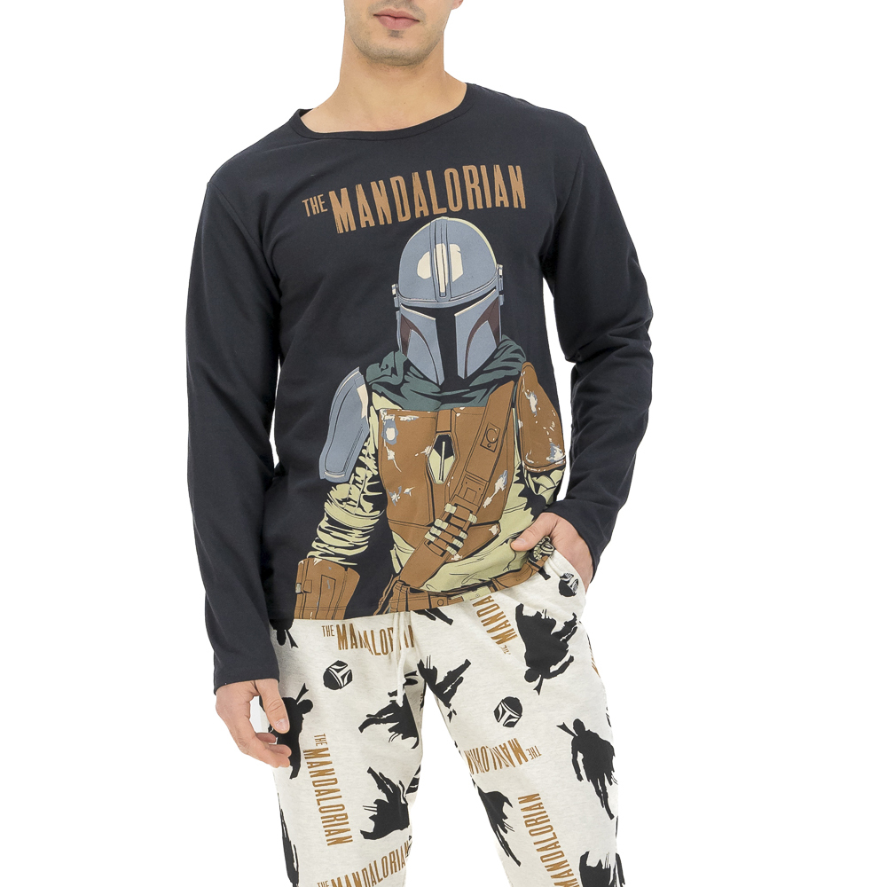 Pijama Star Wars Hombre Diseño Mandalorian | DelSol