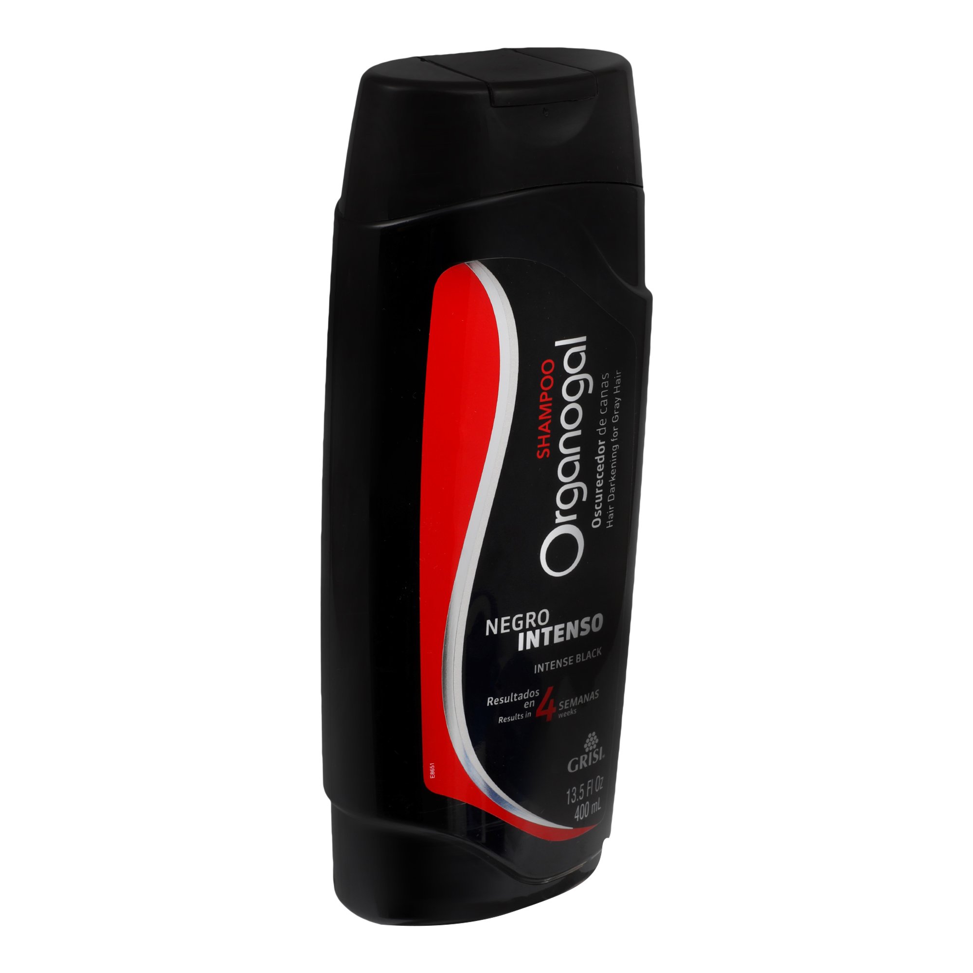 Shampoo Organogal Negro Intenso 400 ml DelSol