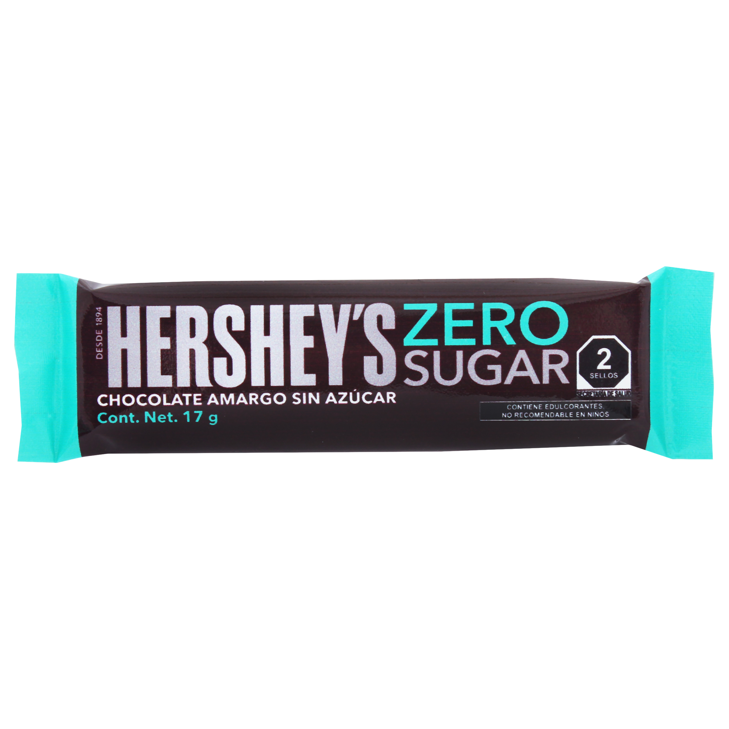 Chocolate Hershey's Cero Azúcar 17g DelSol