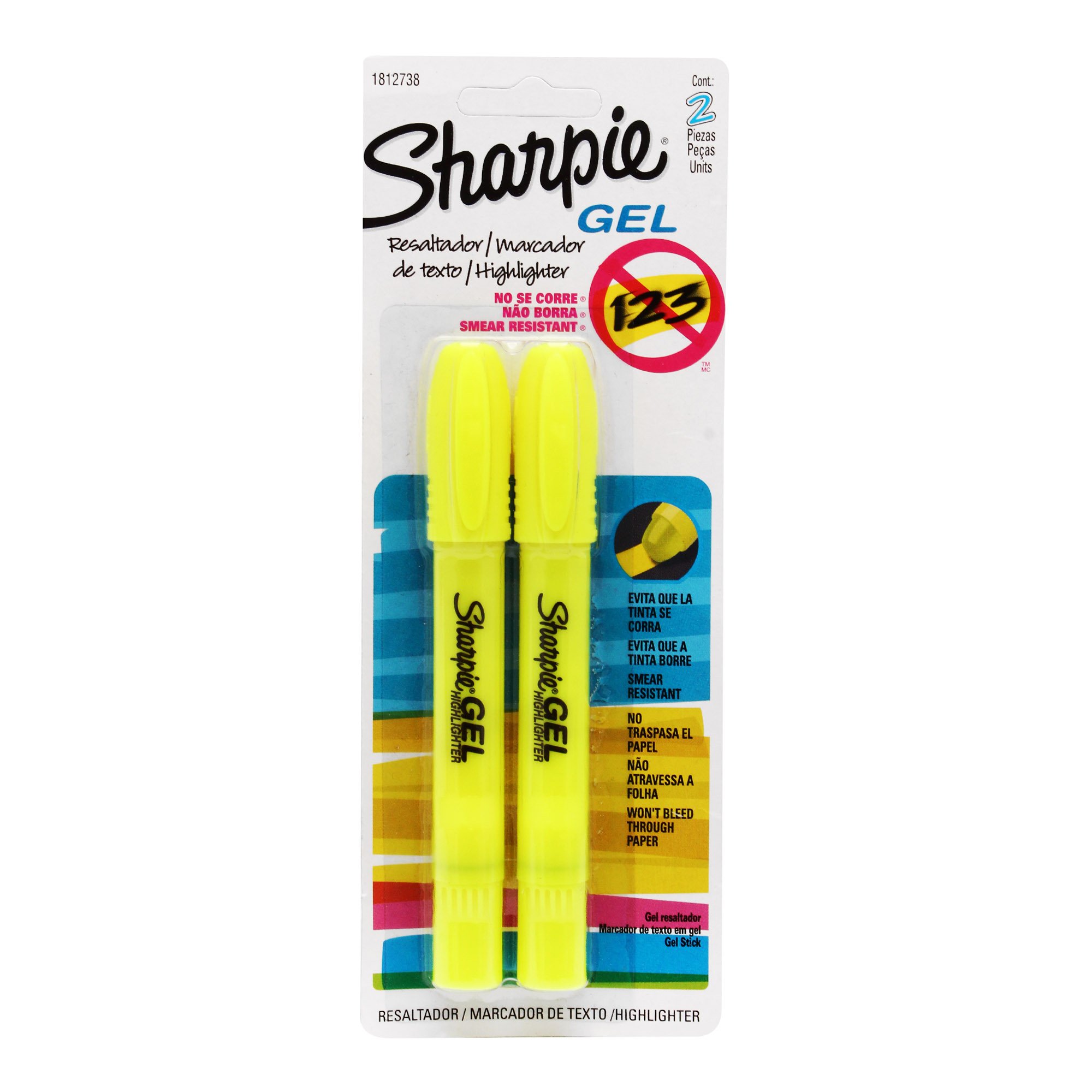 STAPLES: Marcadores fluorescentes