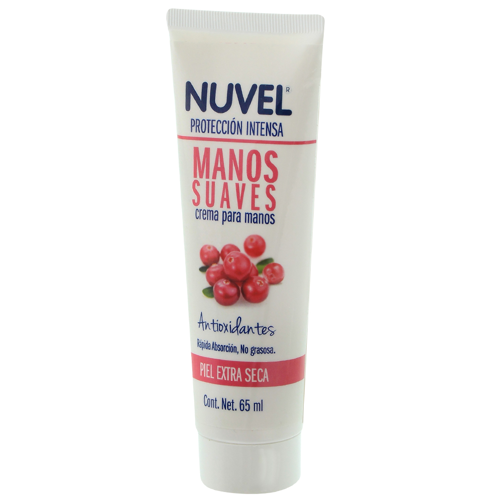 Crema para Manos Antioxidantes Nuvel 65 ml | DelSol