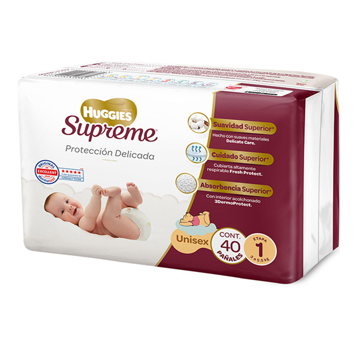 Pañales Pampers Infantil unisex Talla 1