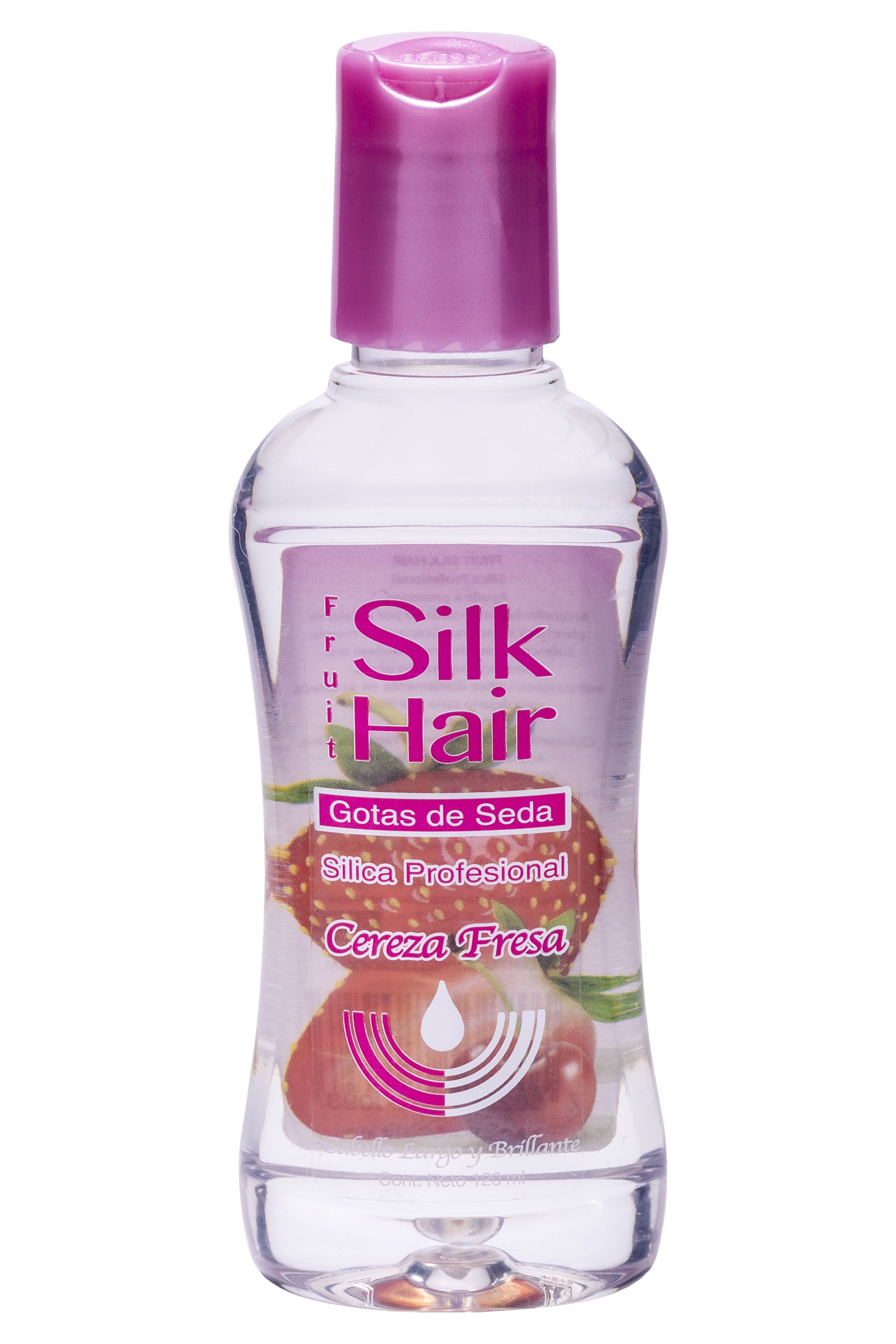 Sílica Fruit Silk Hair Cereza Fresa 120 ml | DelSol