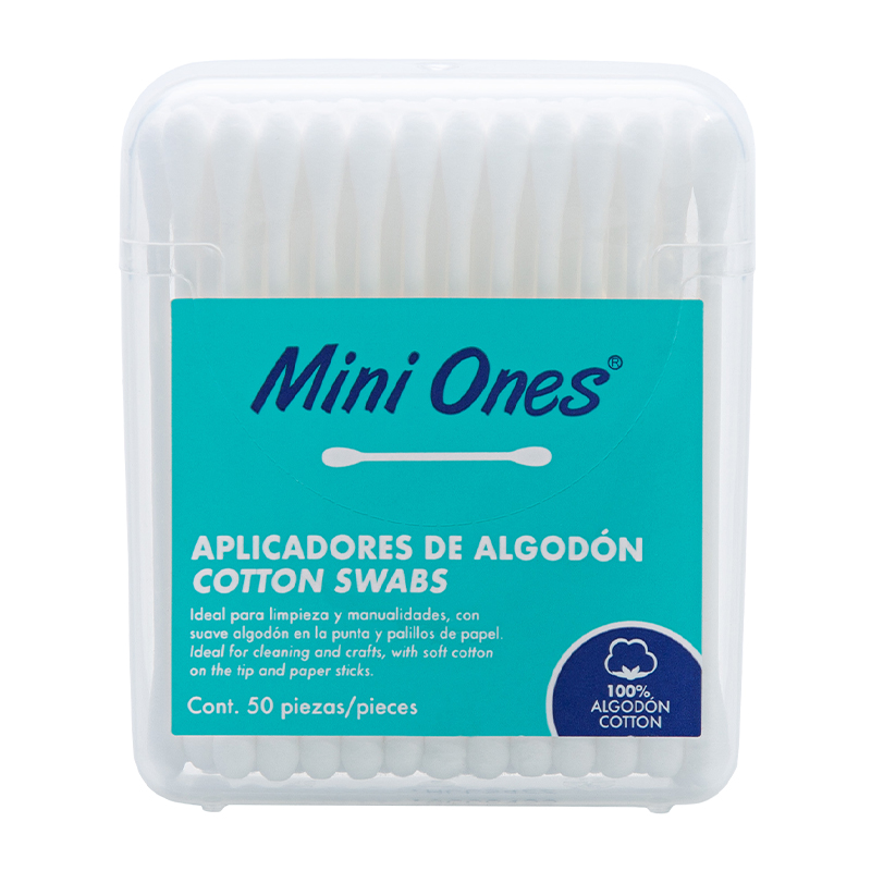 Hisopos De Algod n Mini Ones 50 Piezas DelSol hisopos-de-algod-n-mini-ones-50-piezas-delsol