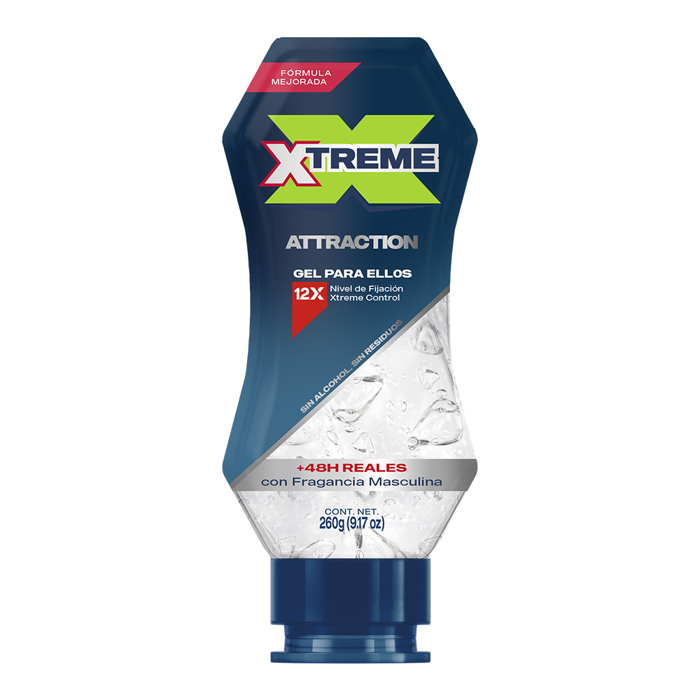 Gel Xtreme Attraction para Hombre 260 g DelSol