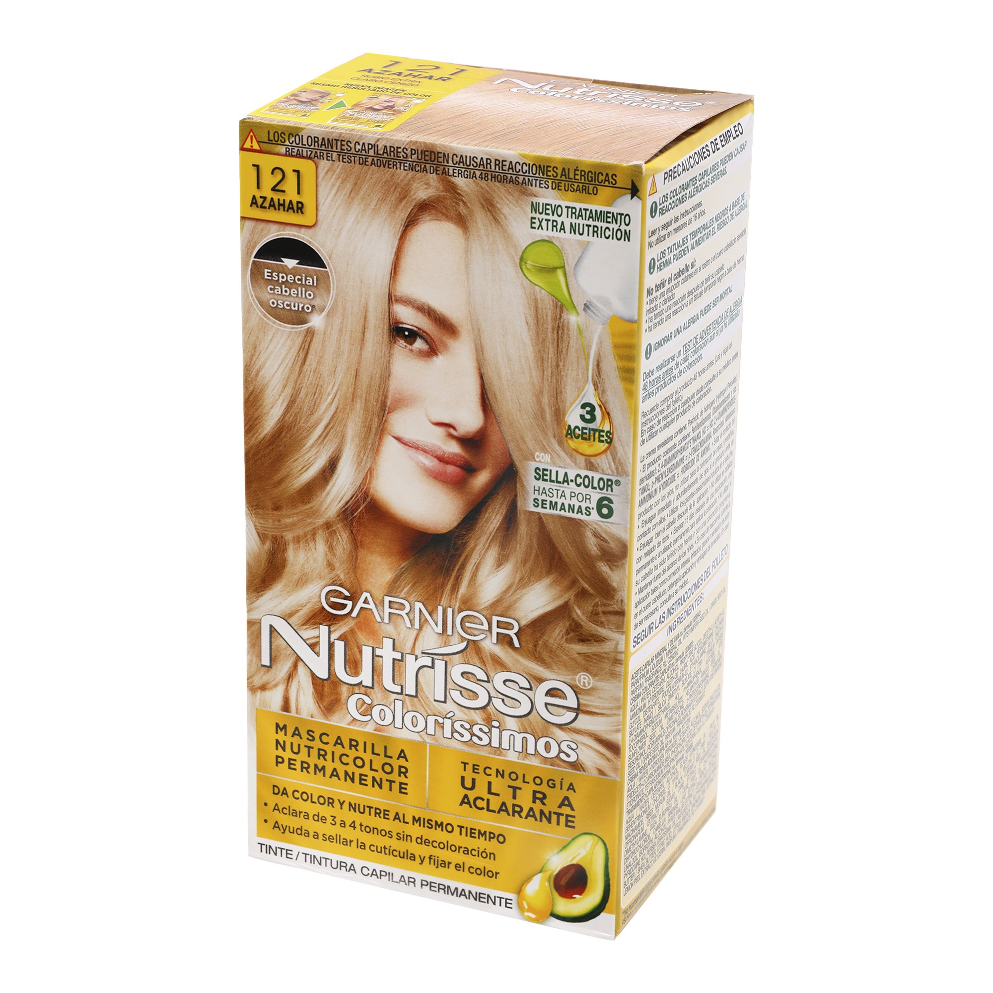 Colorissimo Colorant Tinte Nutrisse Colorissimo 121 Azahar | DelSol
