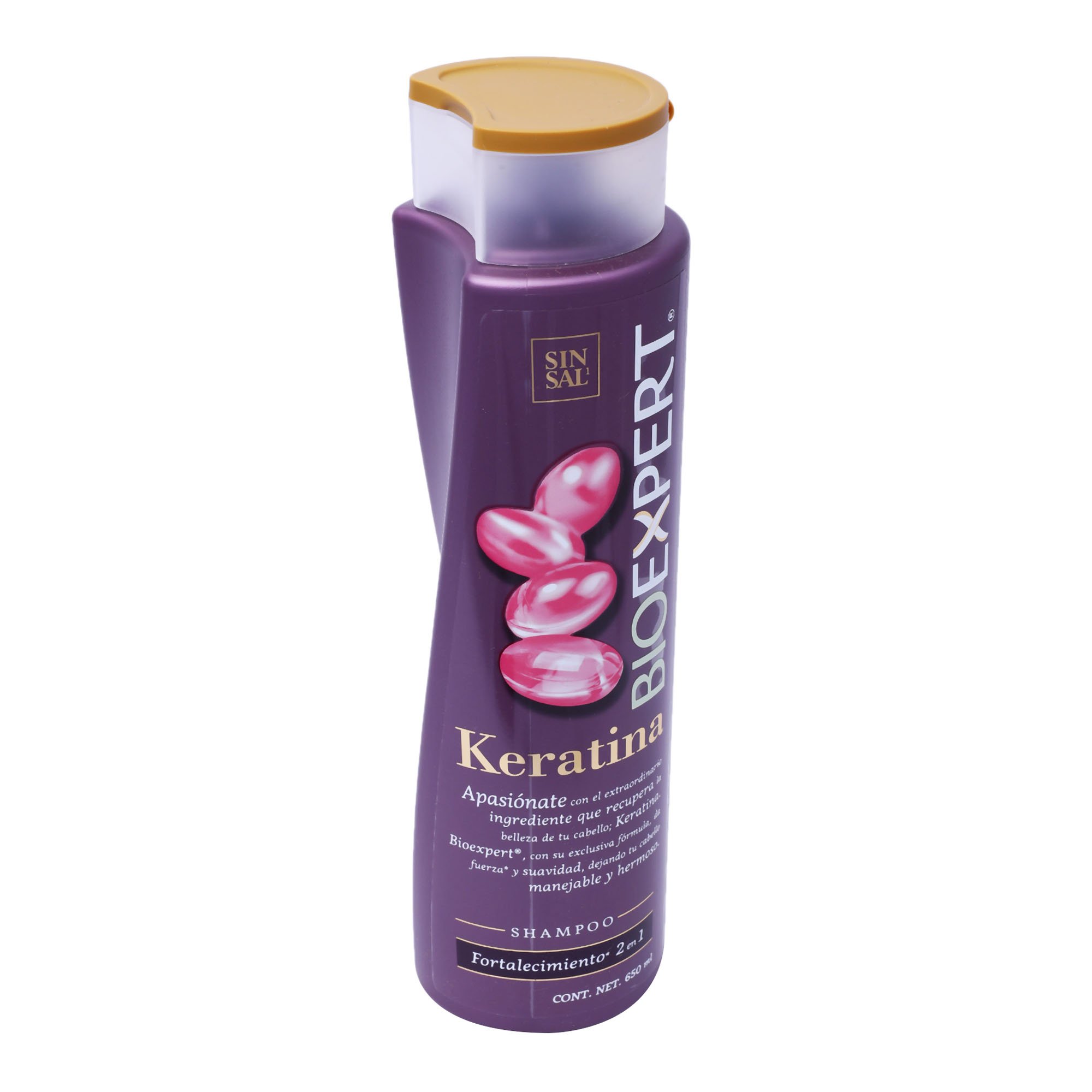 Shampoo Bioexpert Keratina 650 ml DelSol