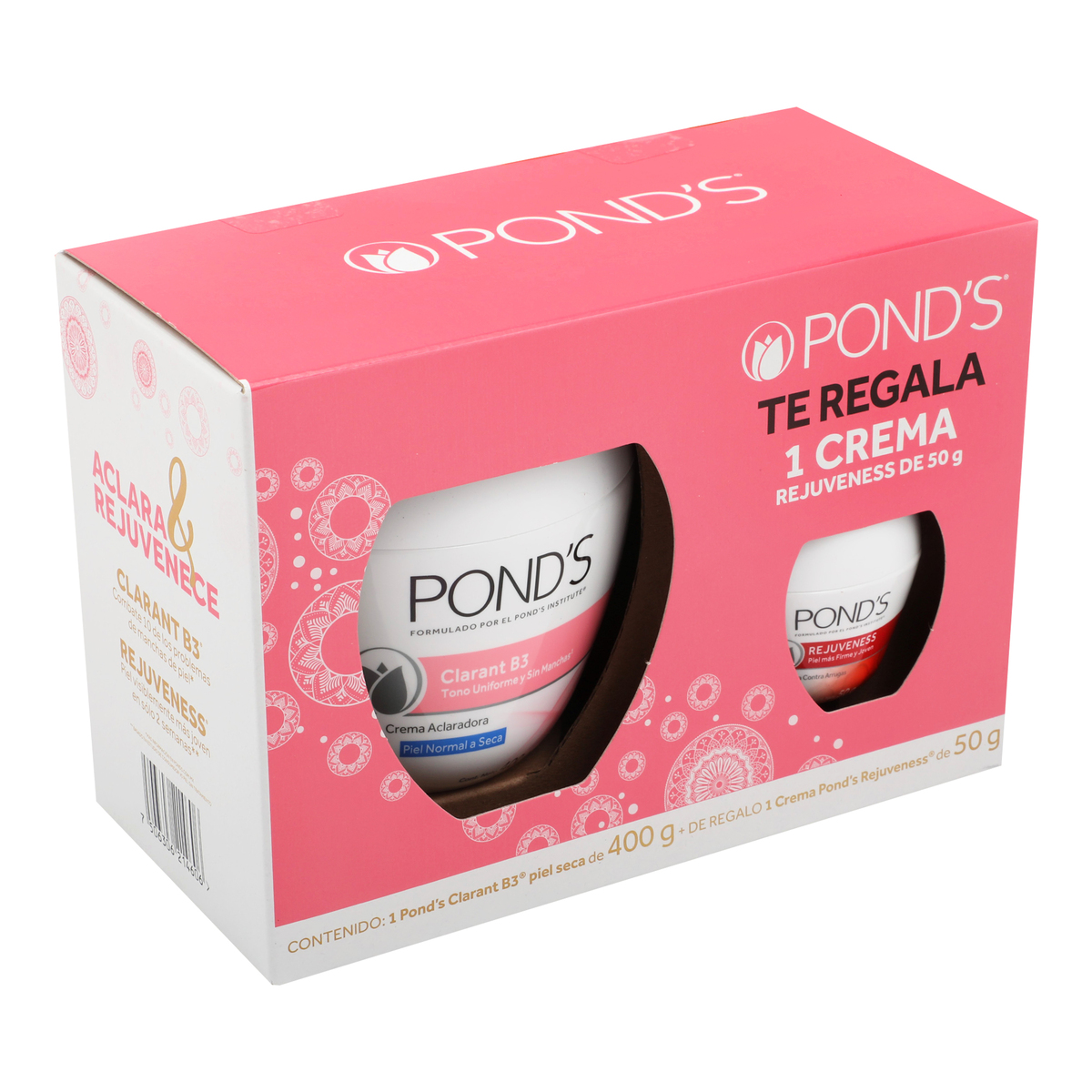 Set Crema Facial Pond's Clarant B3 y Rejuveness | DelSol