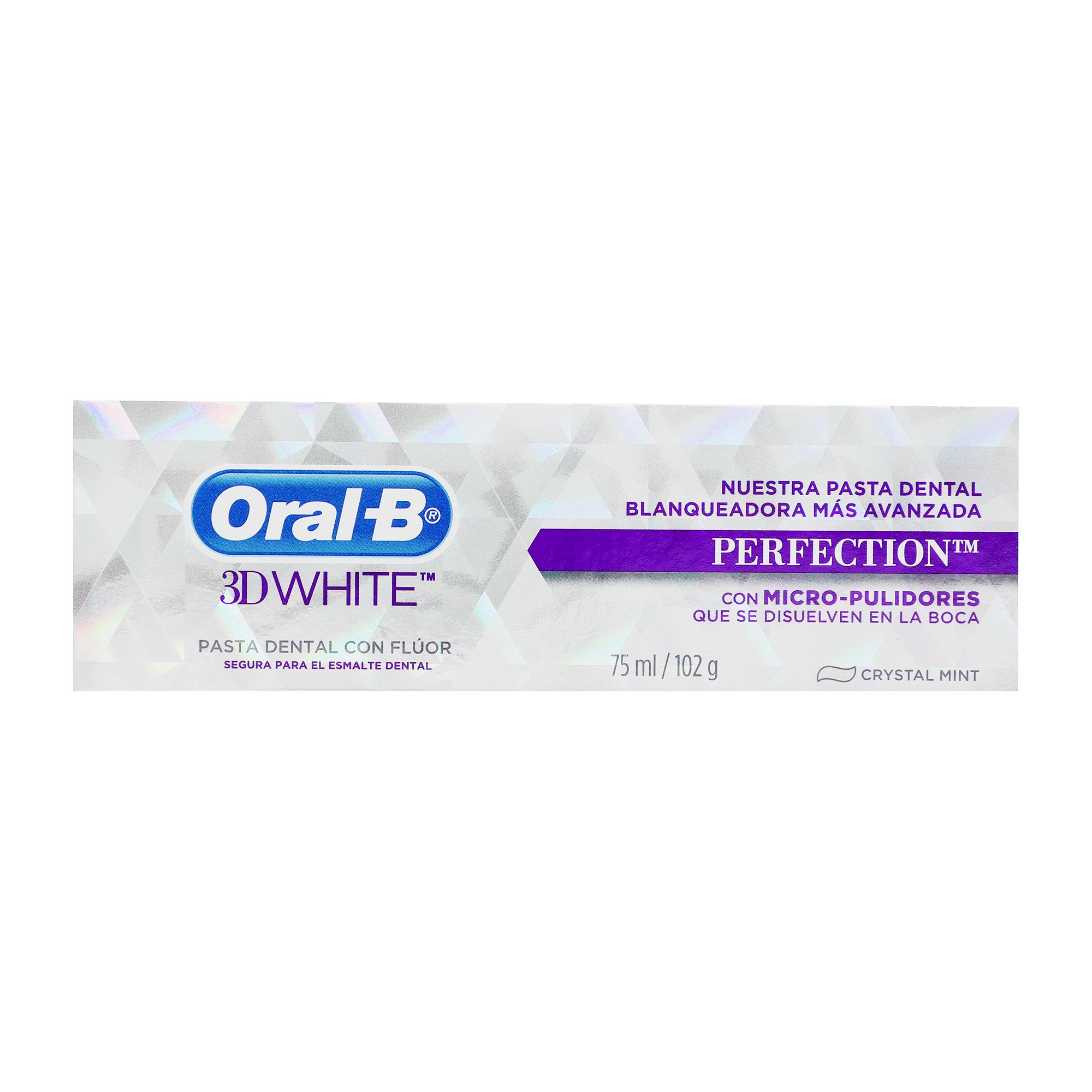 Pasta Dental Oral-B 3D White Perfection 102 G | DelSol