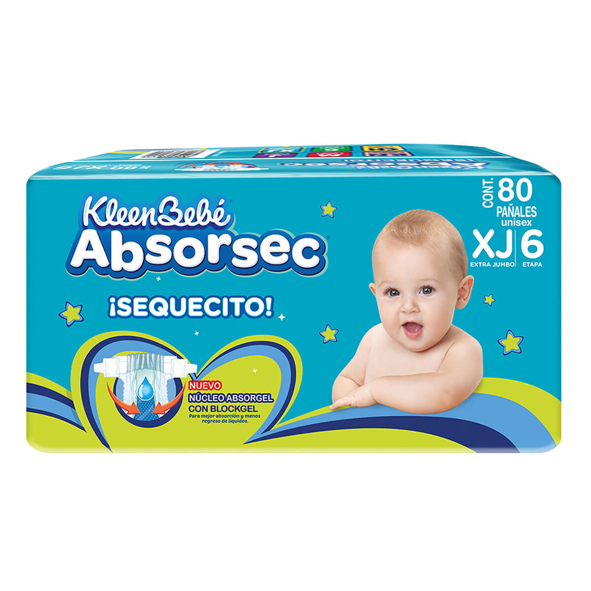 Toallitas Húmedas Kleen Bebé Absorsec para Bebé