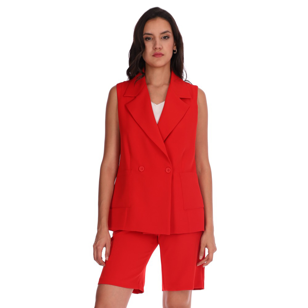 Chaleco Mujer Con Cruce Mxstaza Delsol