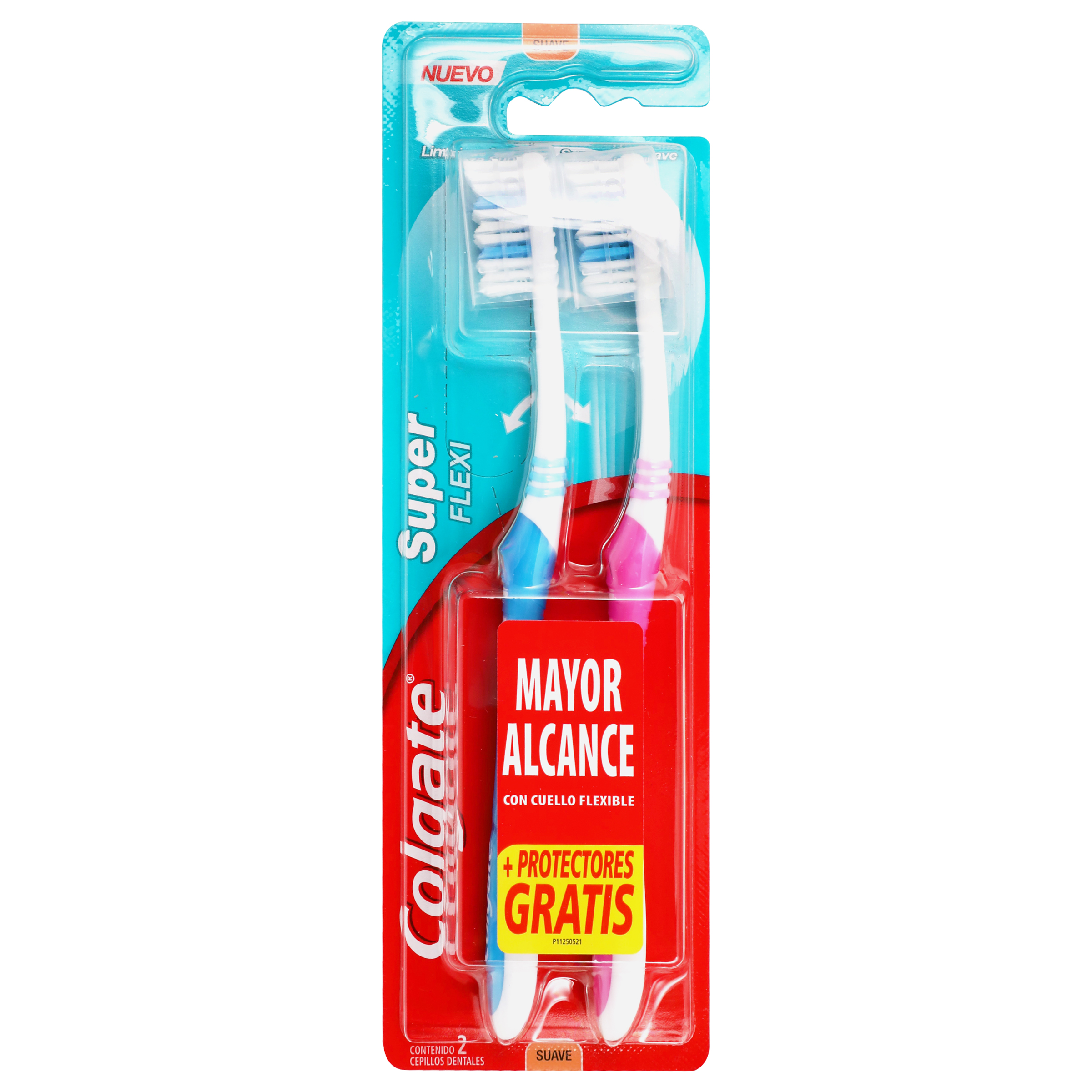 Cepillo Dental Colgate Súper Flexi 2 Piezas | DelSol