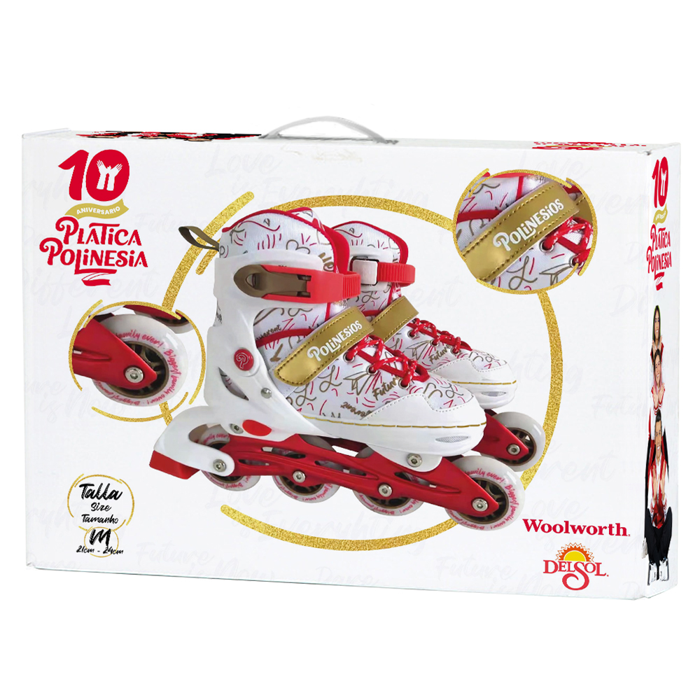 Patines polinesios 2024 tallas