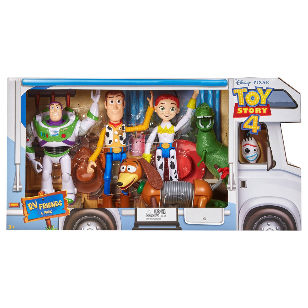 Paquete Figuras RV Friends Mattel Disney Toy Story 4 6 Piezas DelSol