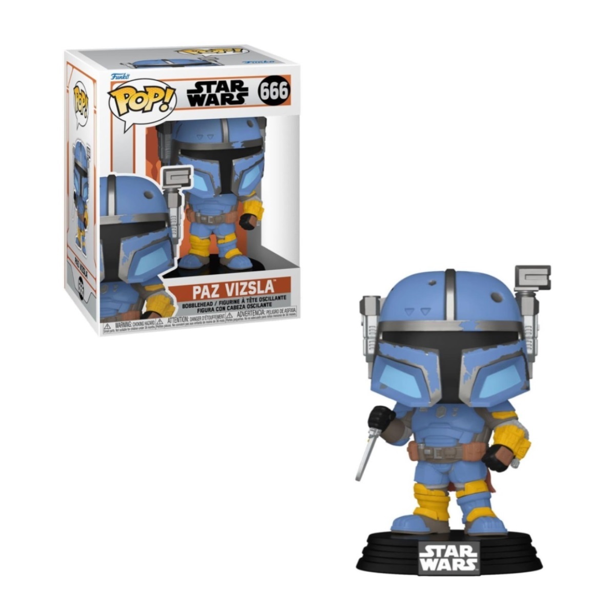 Figura Paz Vizsla Funko Pop! Star Wars 666 | DelSol