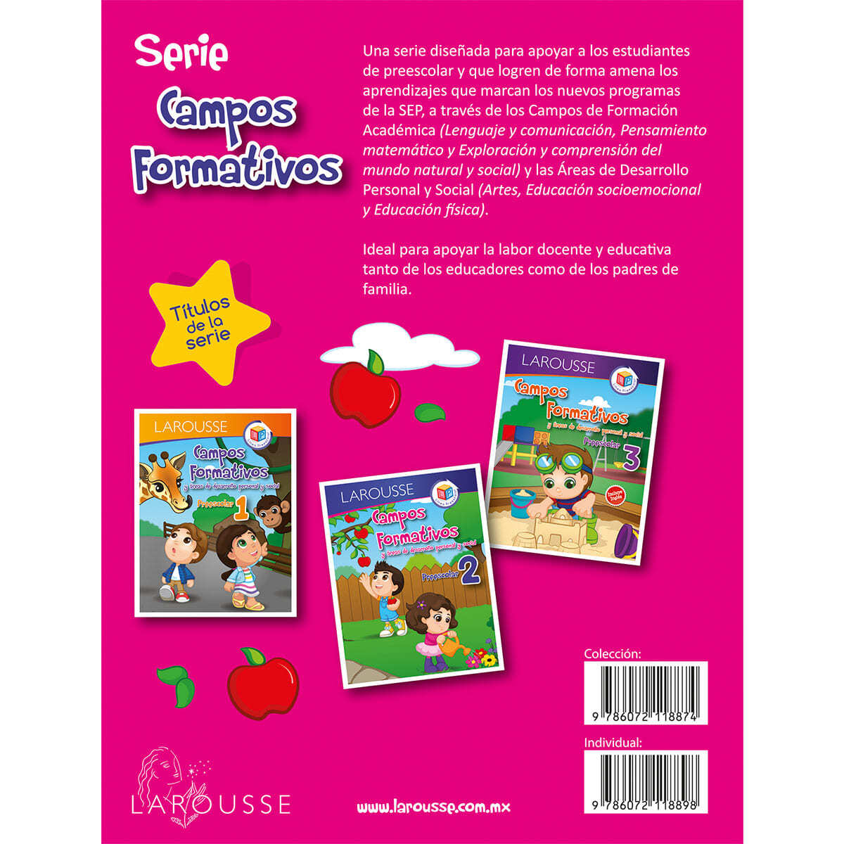 Libro De Actividades Larousse Campos Formativos Preescolar 2 Delsol 