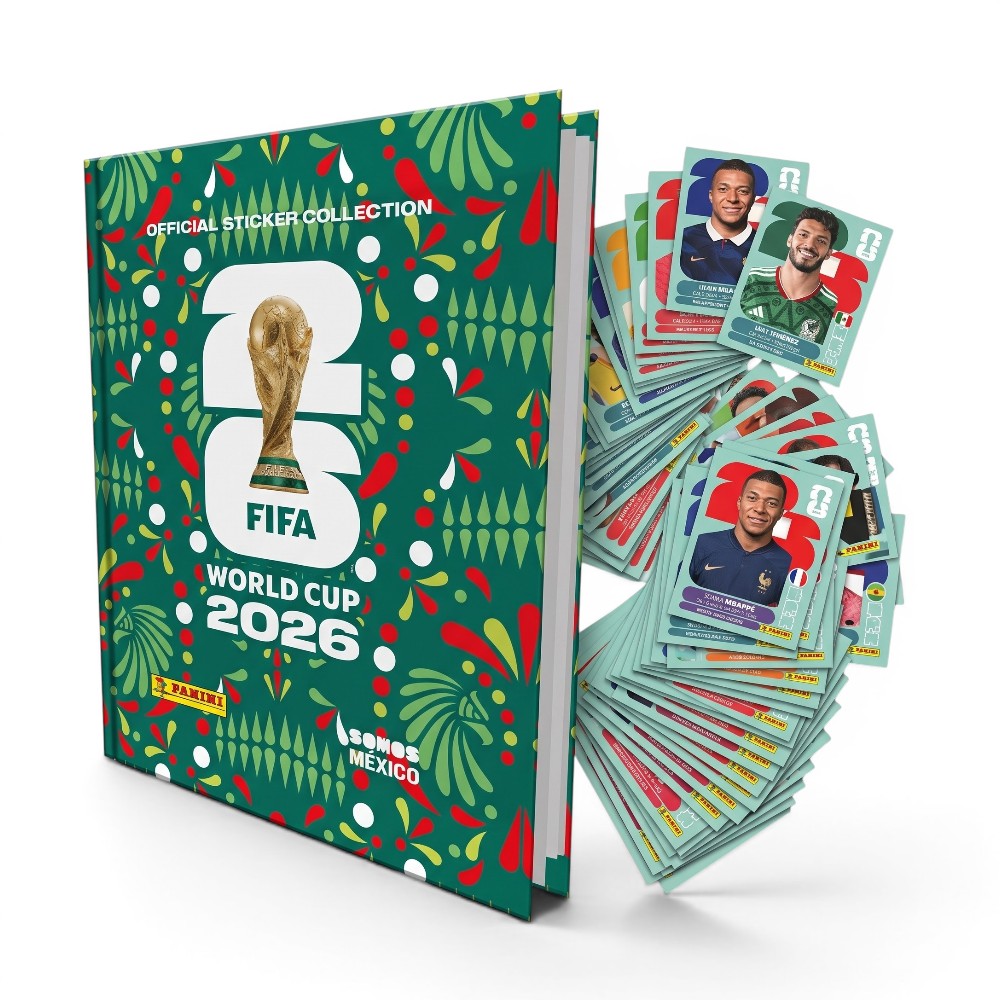 Álbum Panini Fifa Copa Mundial 2026 Pasta Dura + 1 Caja (100 Sobres ...