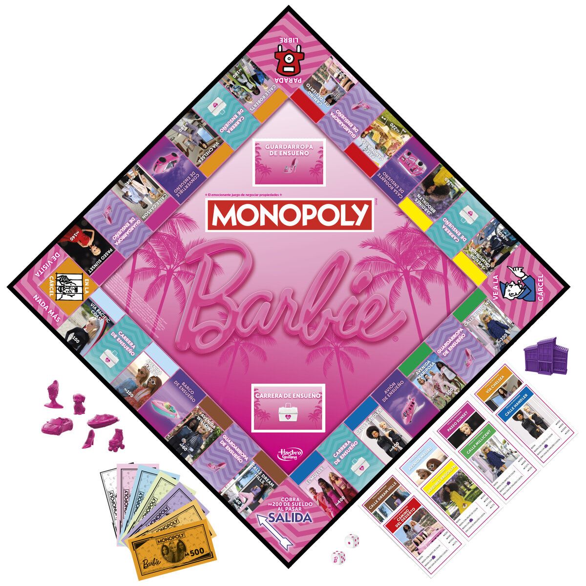 Juego de Mesa Monopoly Barbie | DelSol