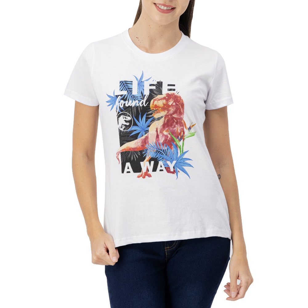 Playera universal mujer life find a way delsol