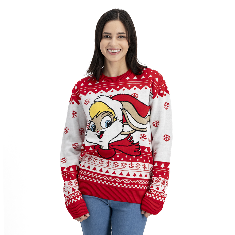 Suéter Navideño Warner Mujer Juvenil Diseño Lola Bunny | DelSol