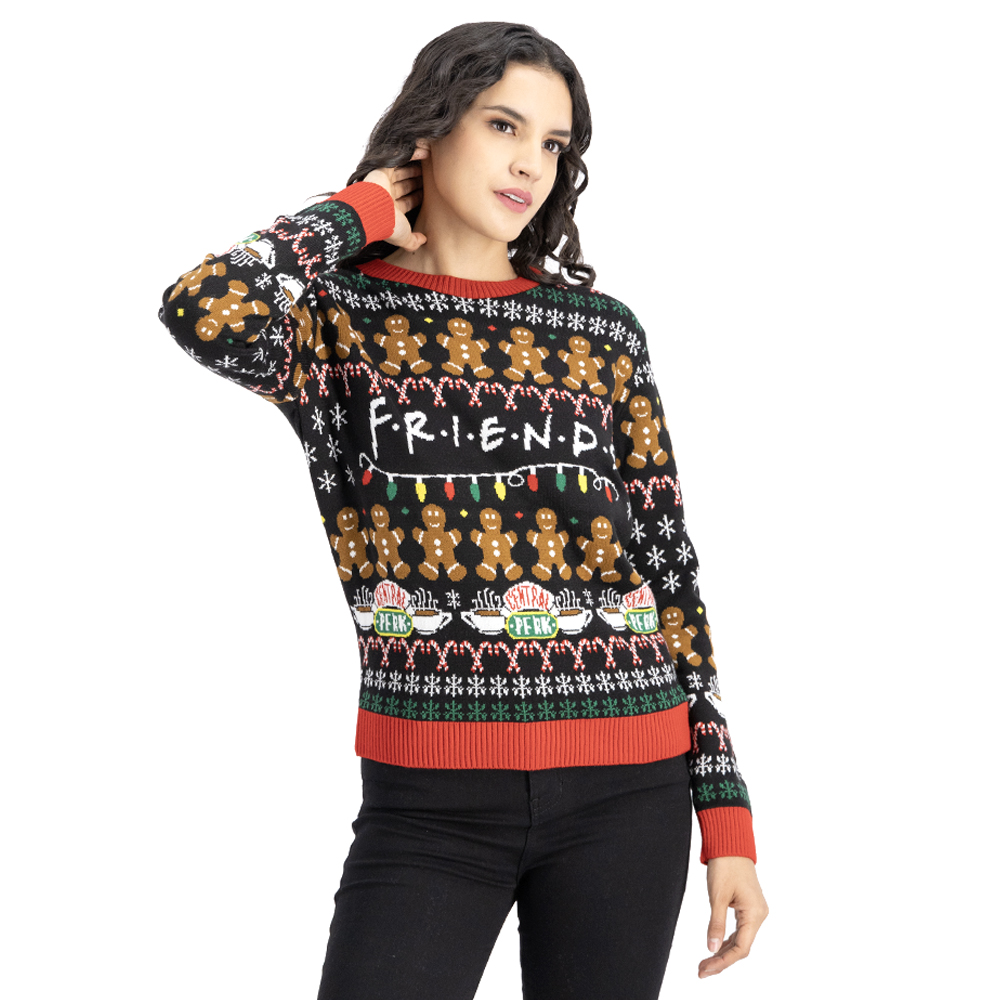 Sueter Navideno Warner Mujer Diseno Friends DelSol