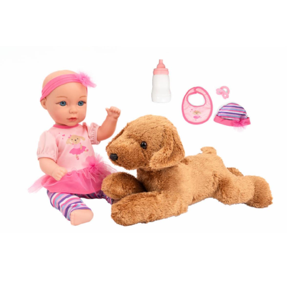 Muñeca fashion little mommy mattel paseo con burbujas