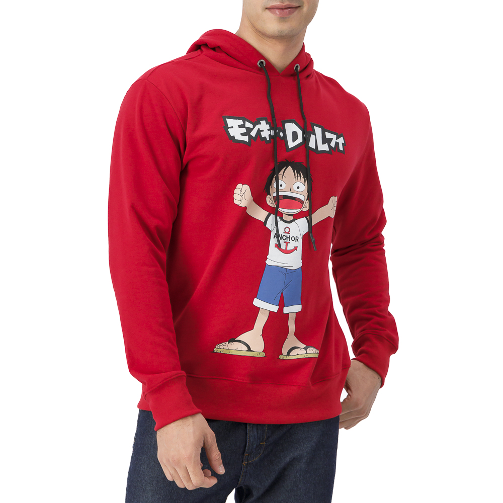 Pull And Bear Sudadera Monkey Luffy Gear Nika One Piece Anime