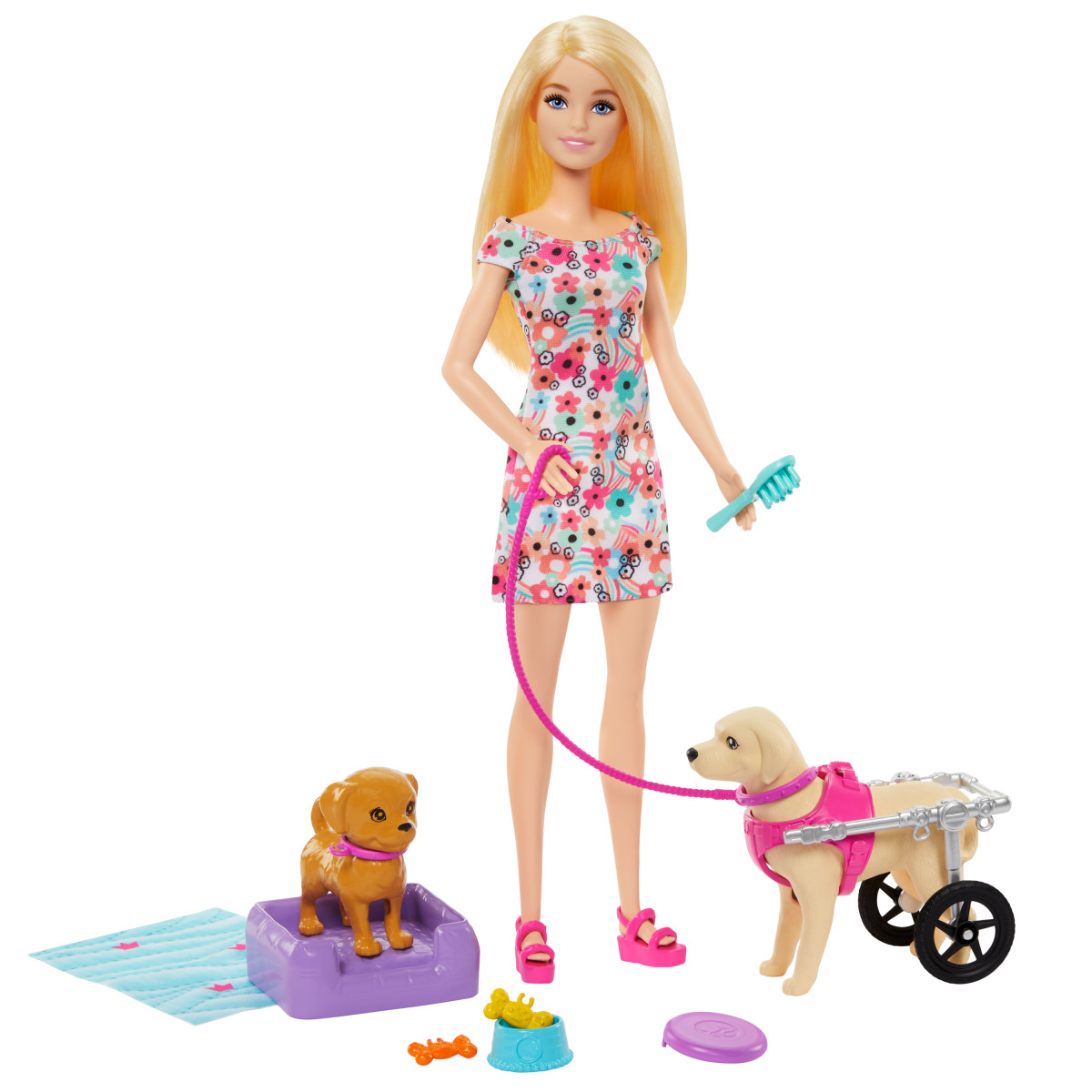 Barbie guardería de perritos online