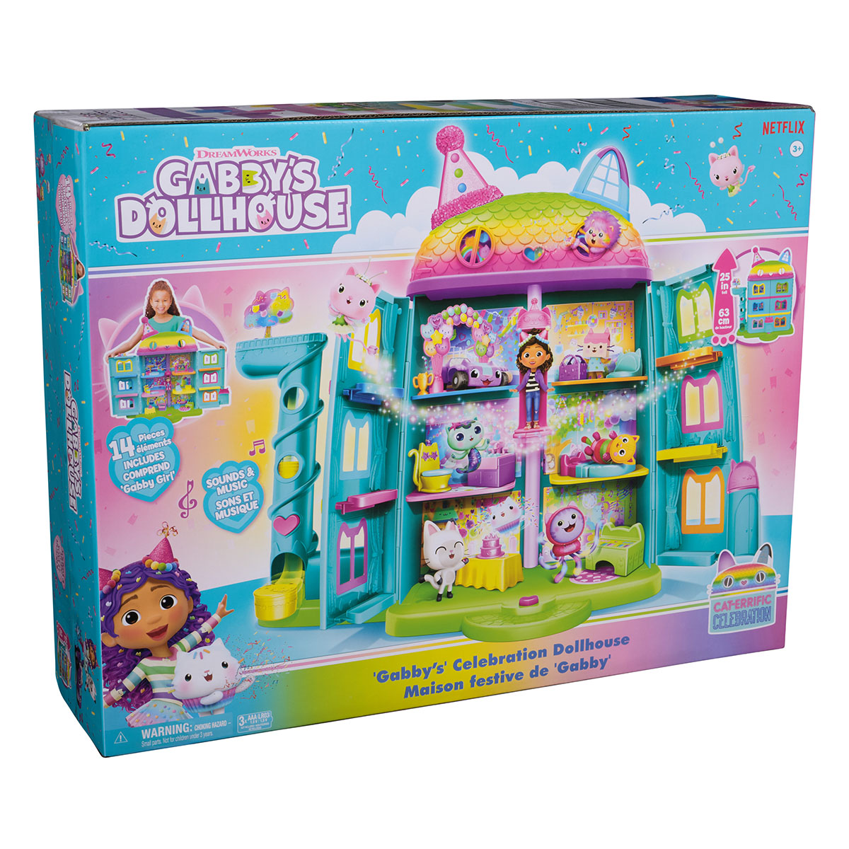 Set de Juego Spin Master Gabby´s Dollhouse Casa de Celebración | DelSol