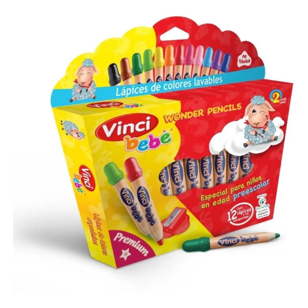 Lápices De Colores Twist Lavables De 12/24/36/48 Colores Para Niños Y Adolescentes