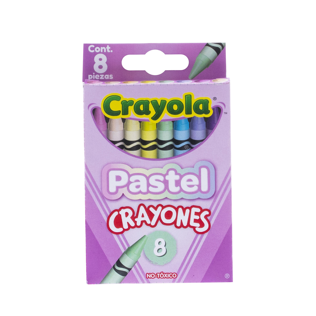 Crayones Crayola Pastel 8 Piezas DelSol