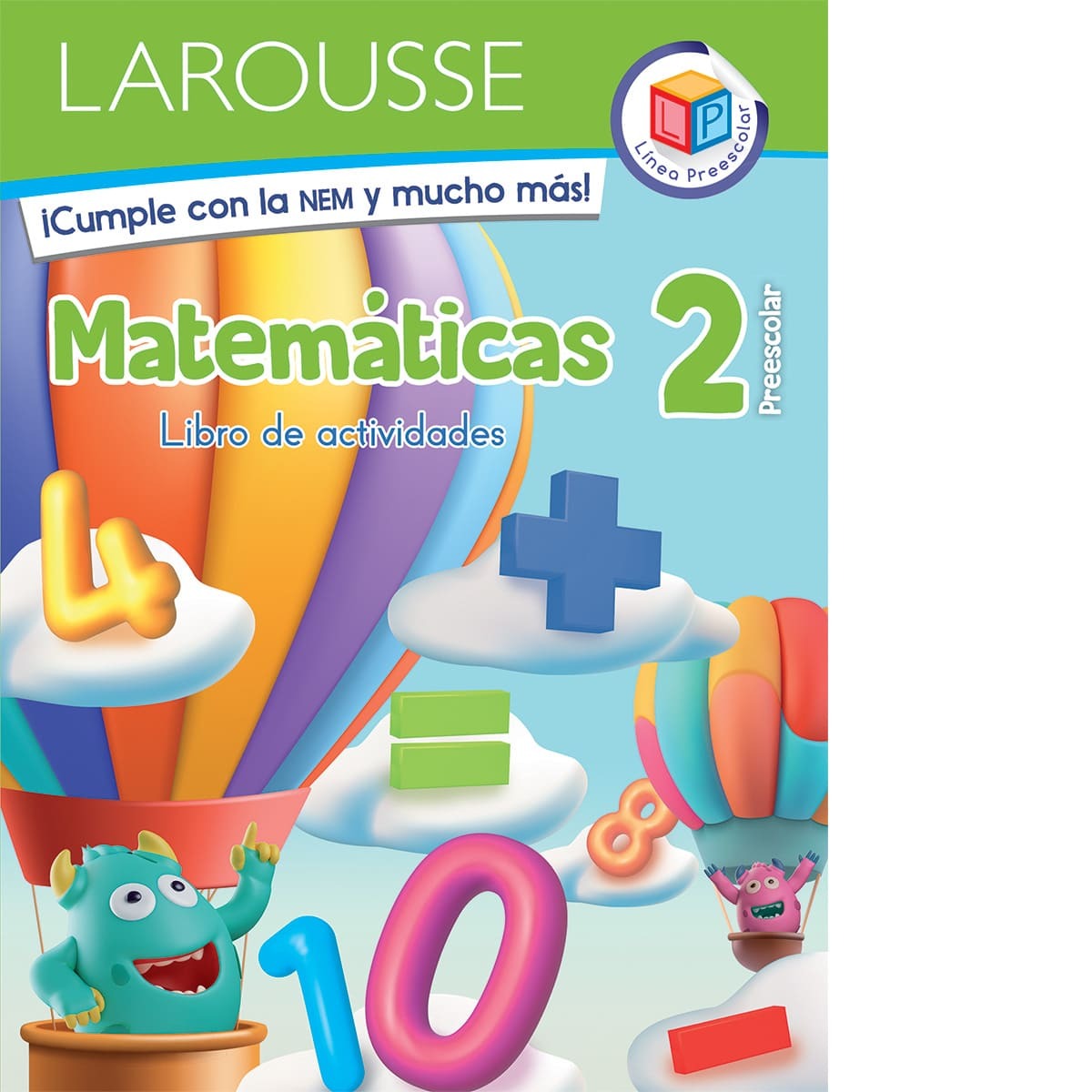Libro de Actividades Larousse Matemáticas 2 | DelSol